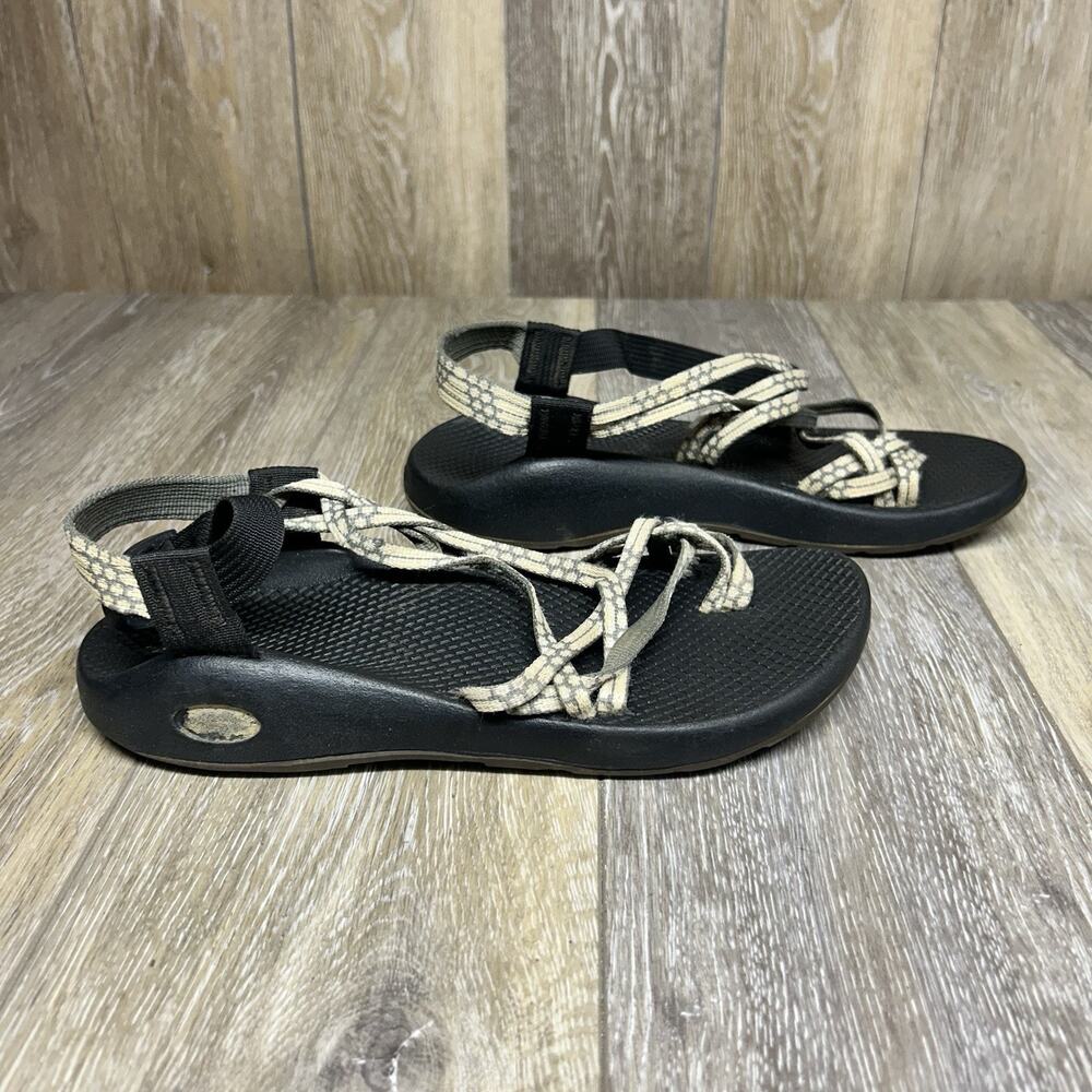 Chaco Women's US Size 9 ZX2 Gray Geometric Classic Hiking Walking Sandals